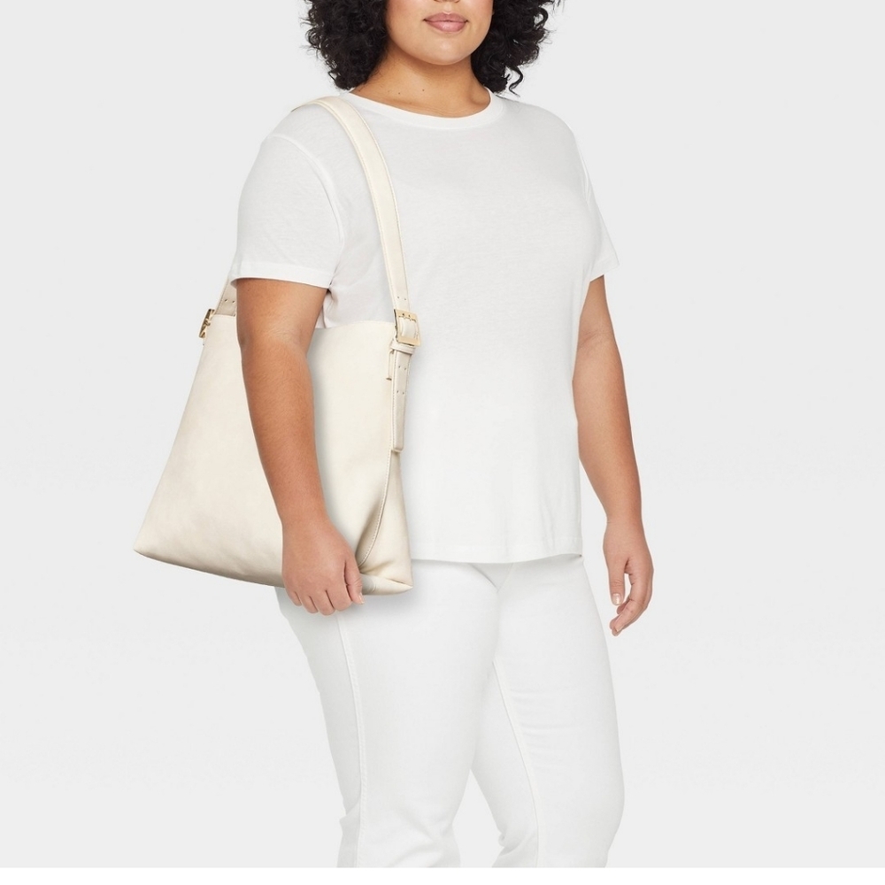 Universal Thread Cream Handbag Nwt - Picture 2 of 4
